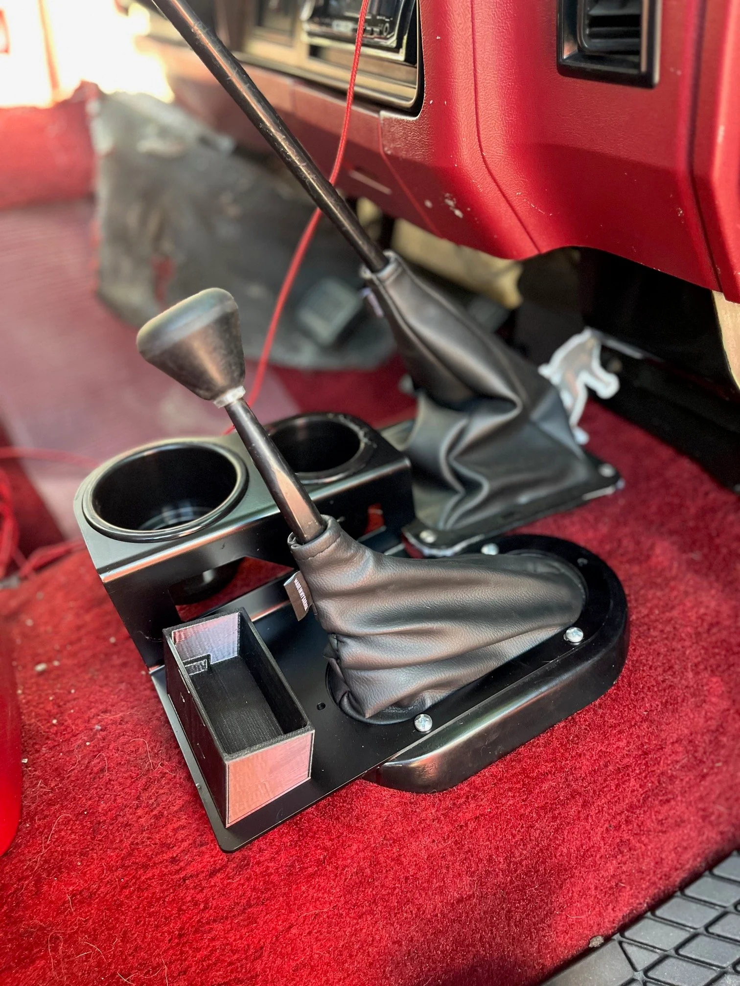 1st Gen Dodge Ram Shifter Mounted Cup Holder - Image 3