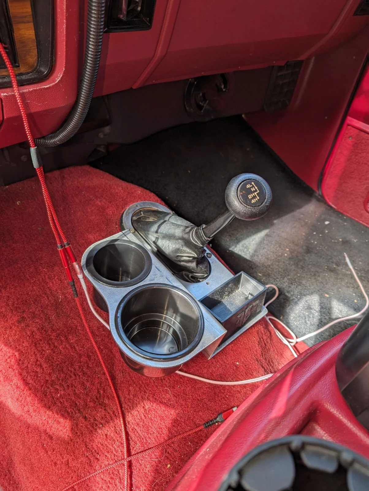 1st Gen Dodge Ram Shifter Mounted Cup Holder - Image 8