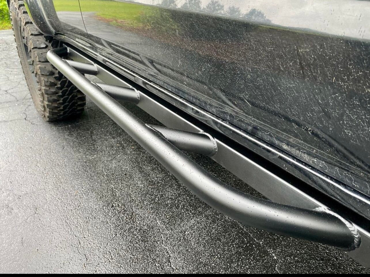 1st Gen Toyota Sequoia Weld On Rock Sliders - Image 4
