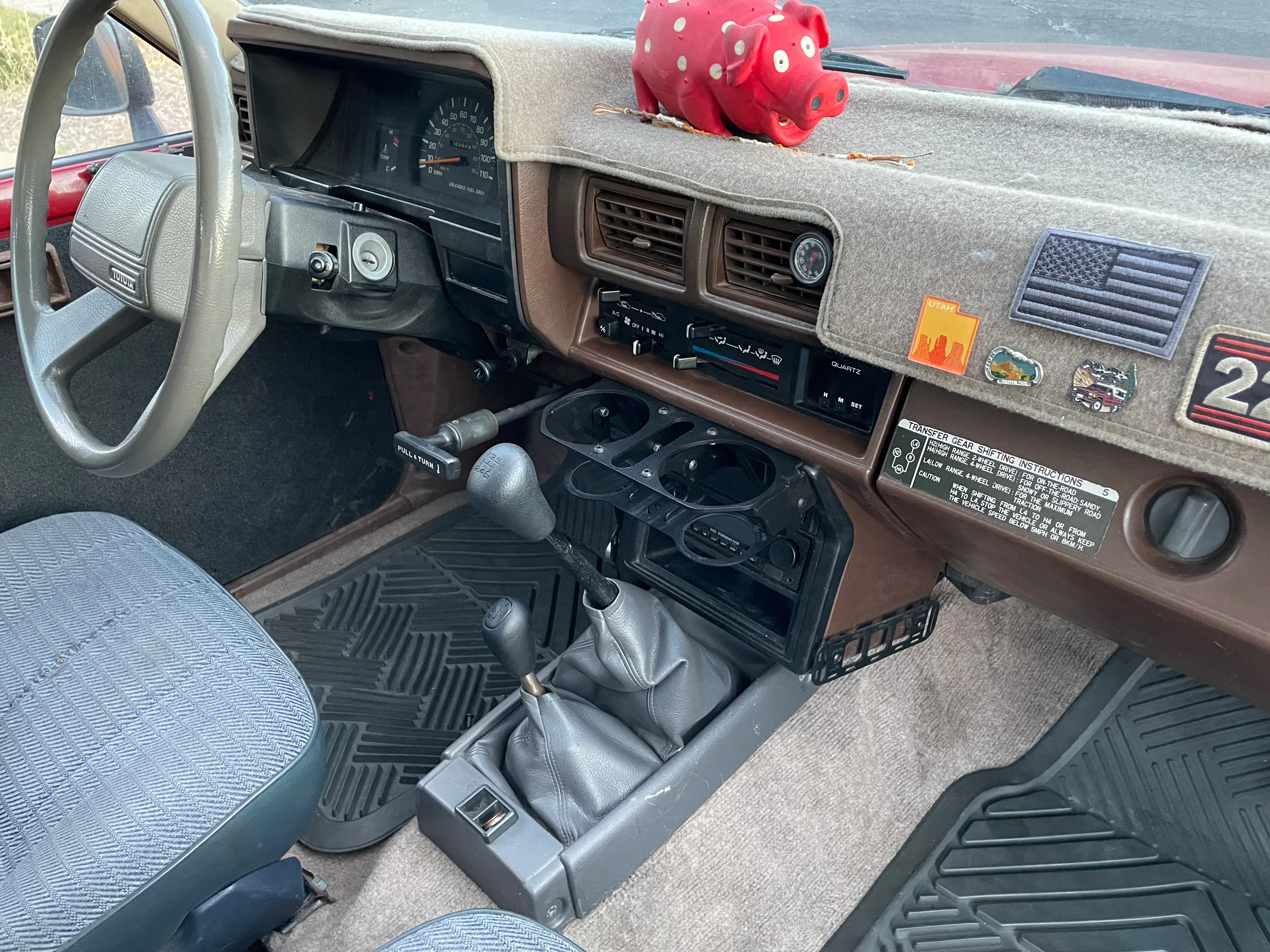 84-88 Toyota Pickup/4Runner Double Cup Holder - Image 6