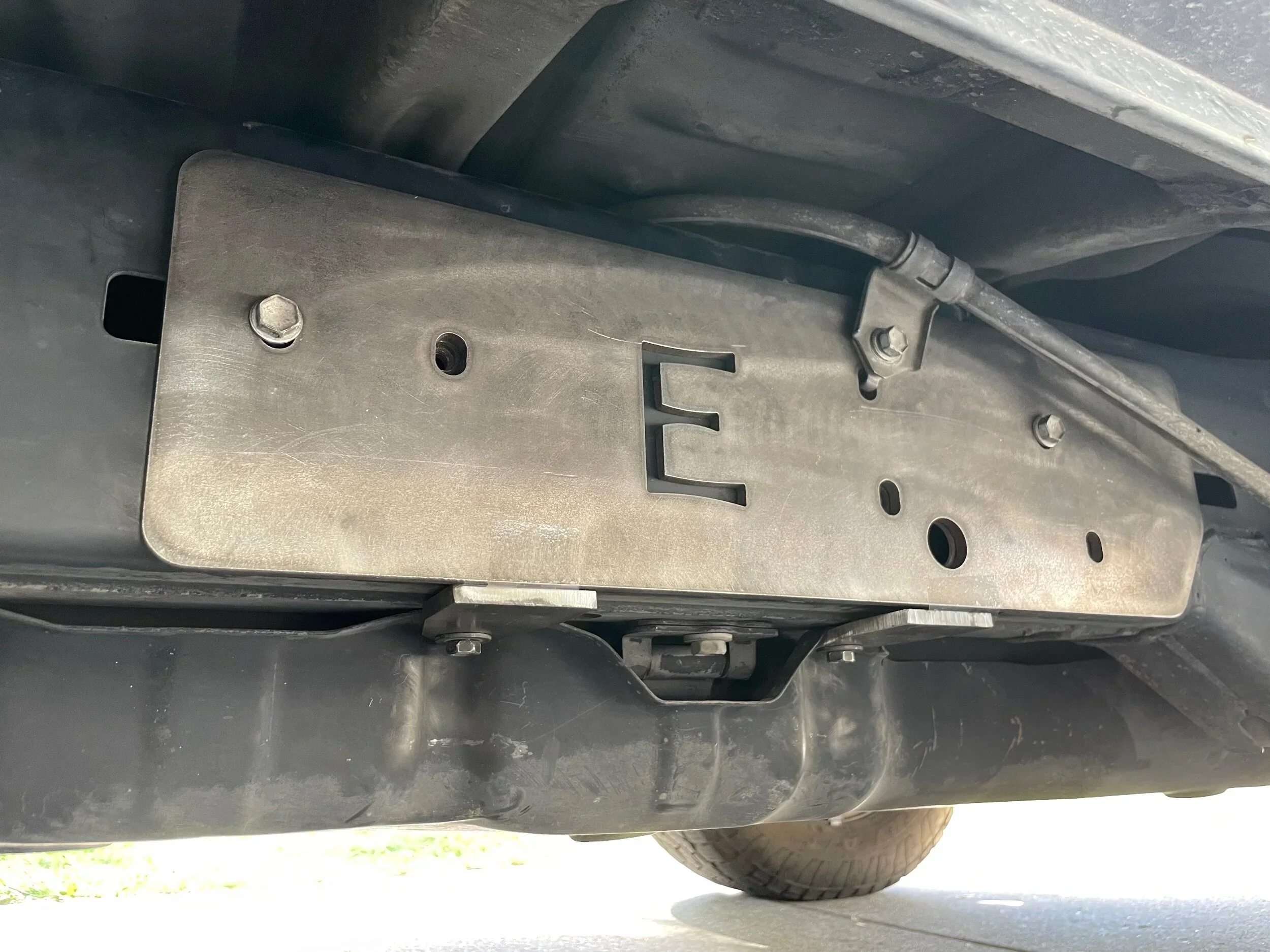 Lexus GX470 2003-2009 Rock Slider Bolt On Frame Mount Plate Sets - Image 3