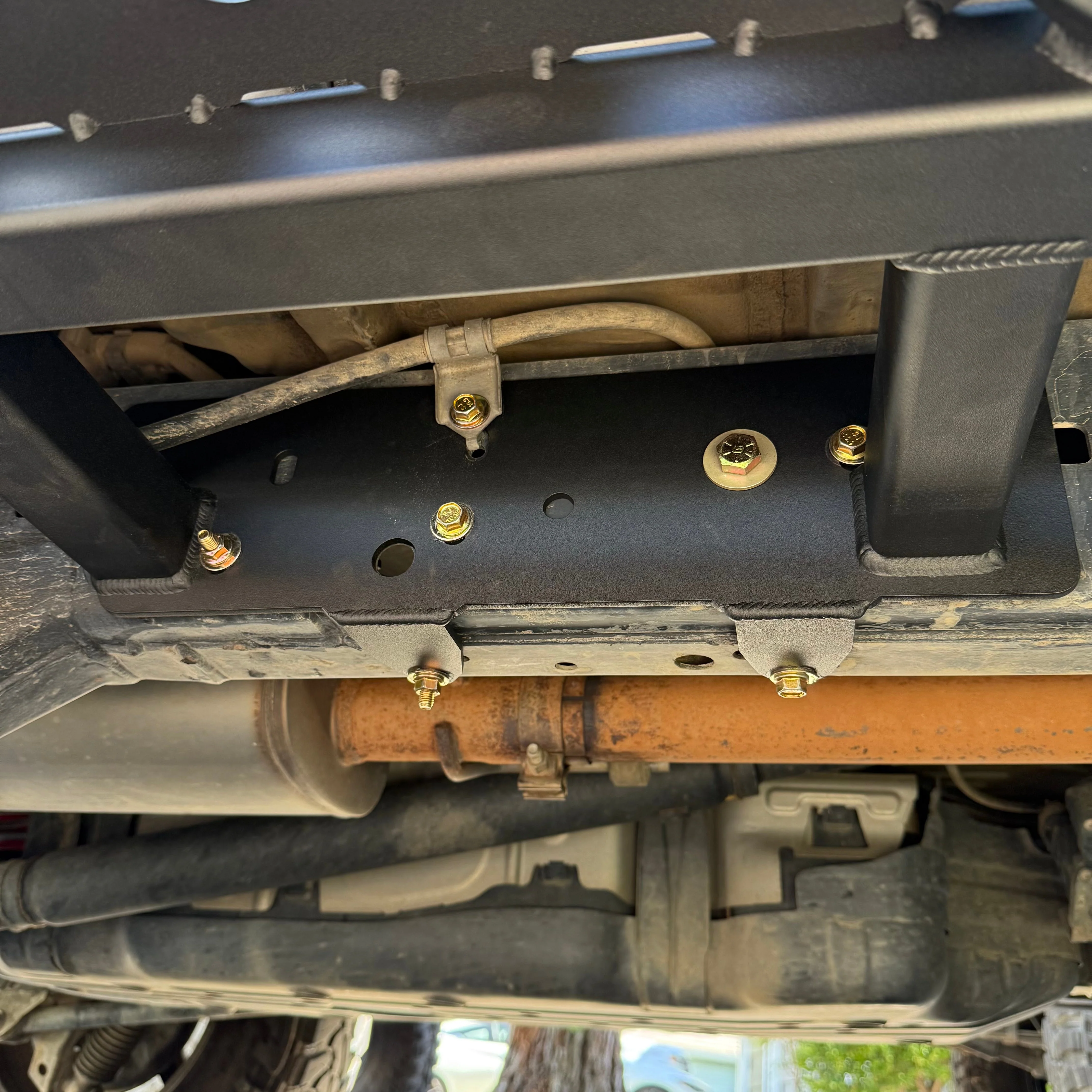 Lexus GX470 2003-2009 Rock Slider Bolt On Frame Mount Plate Sets - Image 8