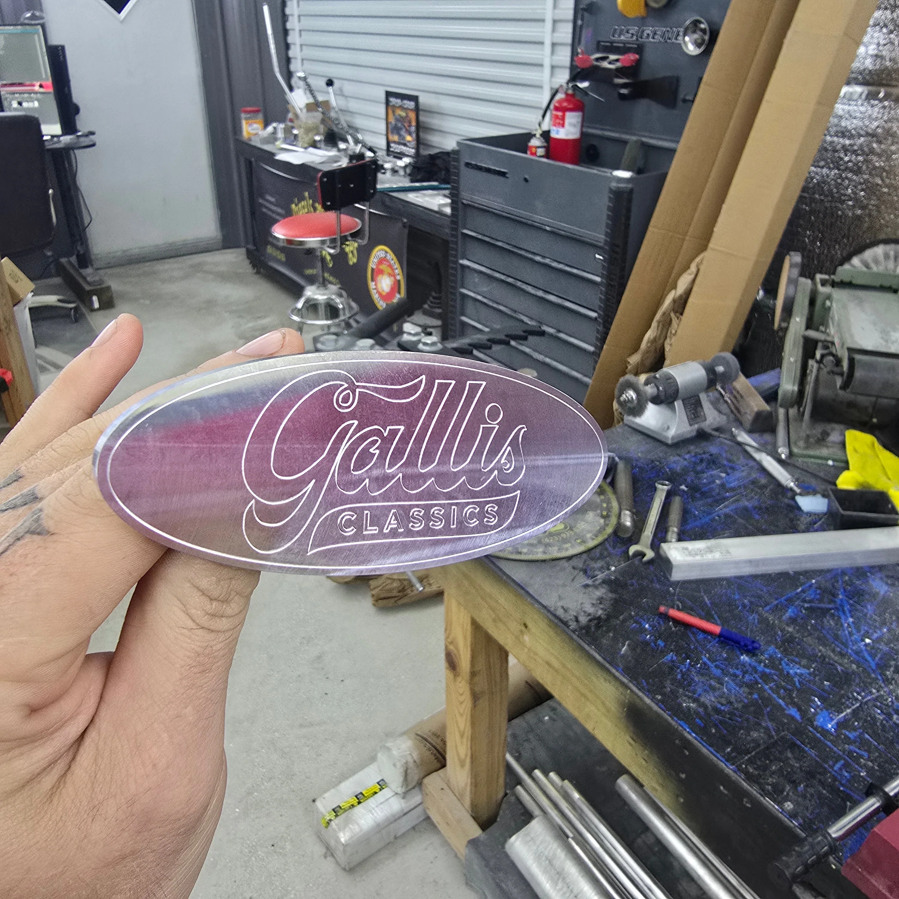 OBS Ford Billet Grille Emblem - Image 5