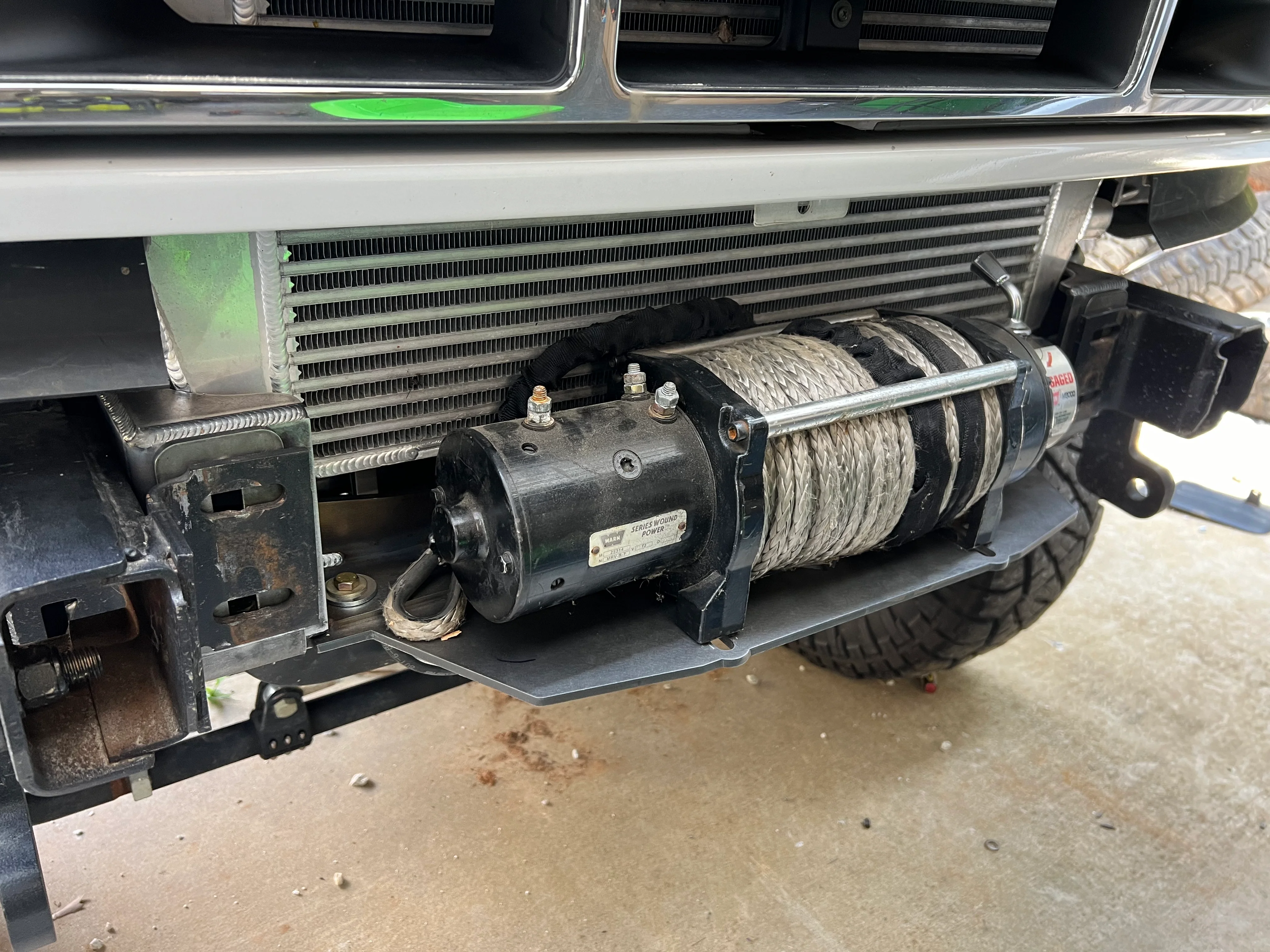 OBS Ford Hidden Winch Mount - Image 4