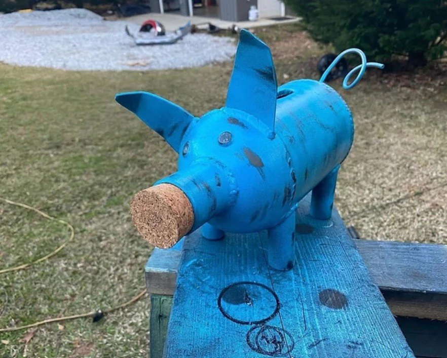 Rustic Piggy Bank - Image 3