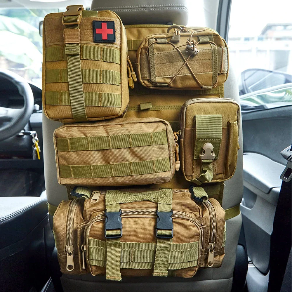 Tactical MOLLE Seat Organizer Full Set - Image 7