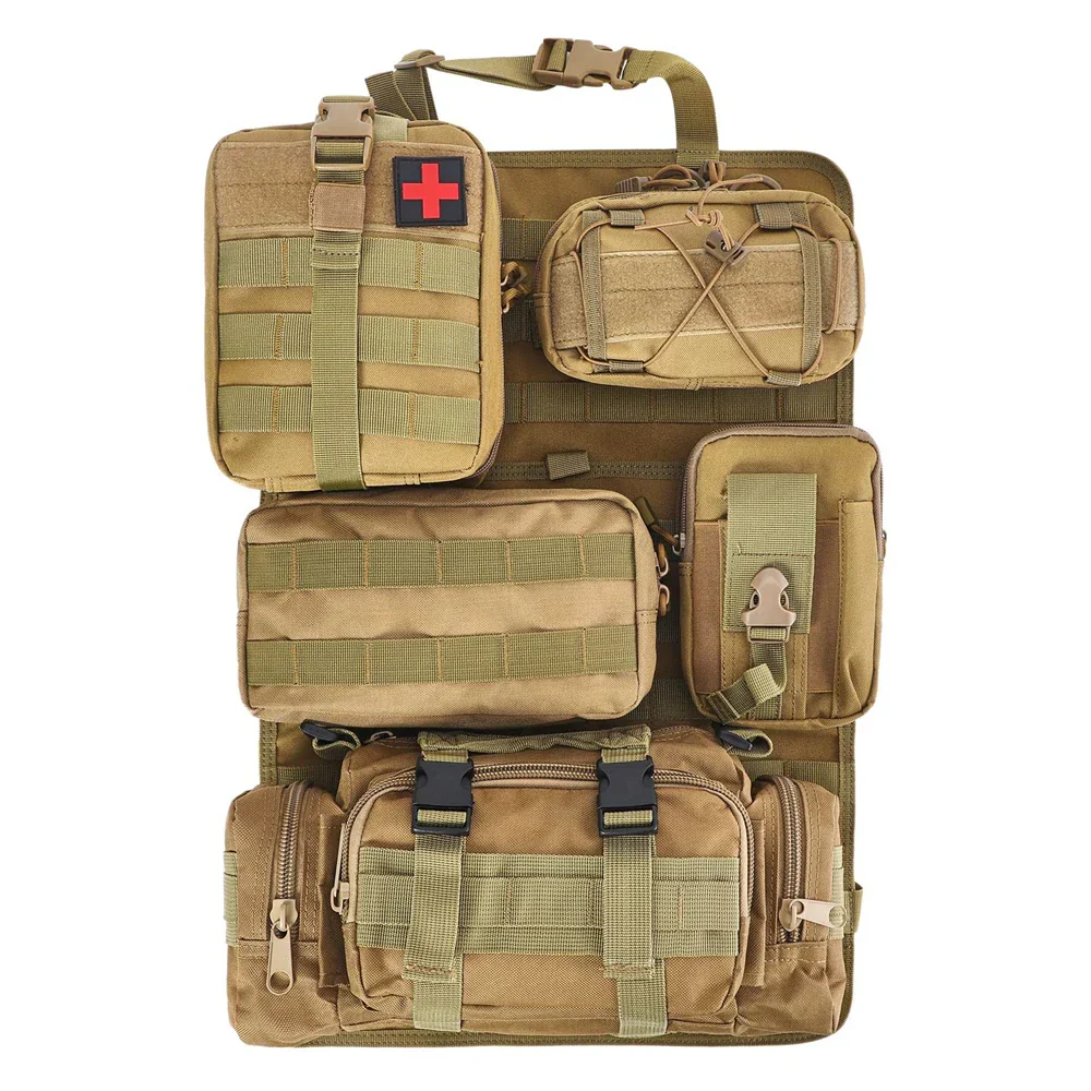 Tactical MOLLE Seat Organizer Full Set - Image 8