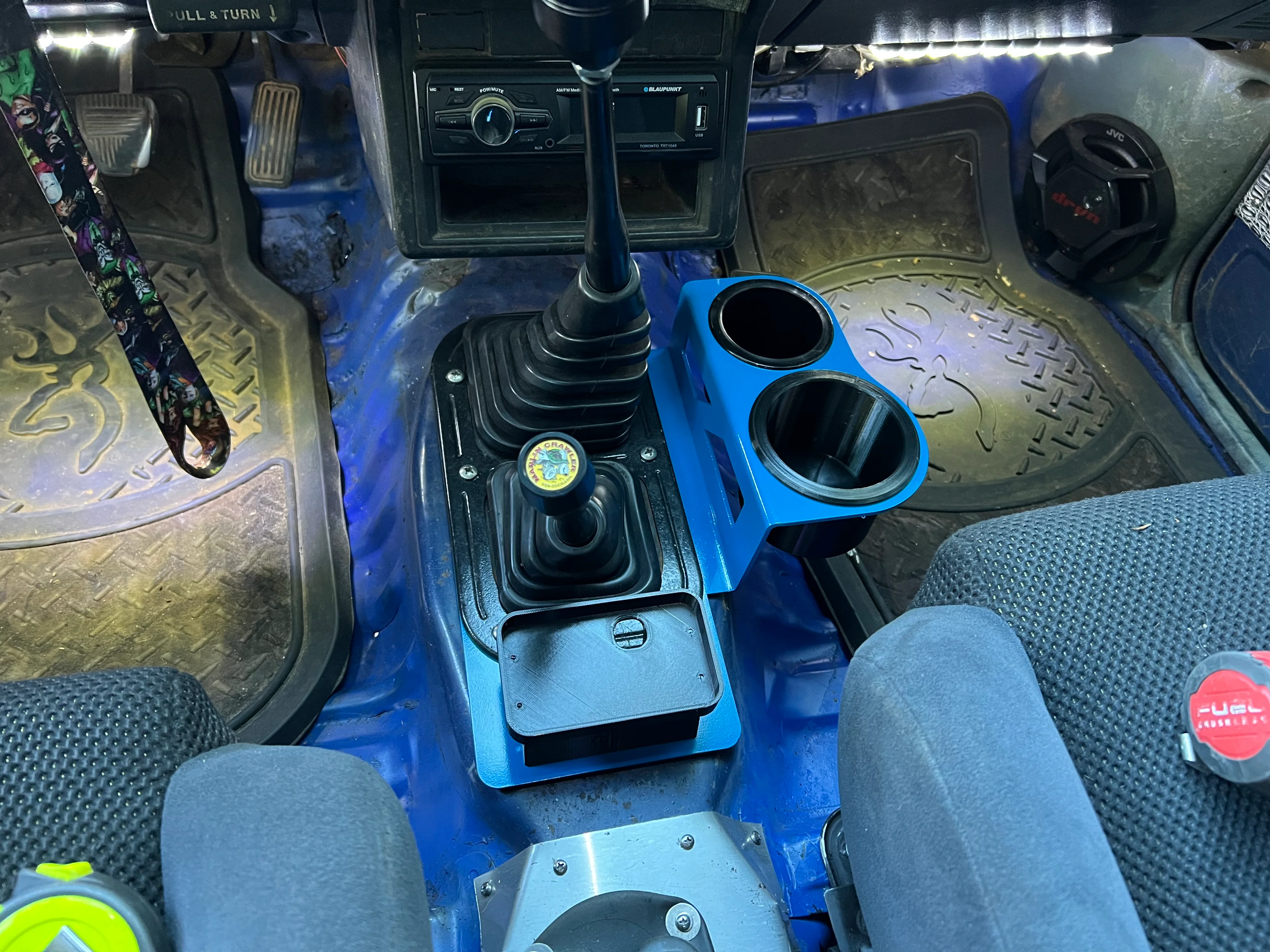 Toyota Pickup Cup Holder Tray Adapter - Image 3