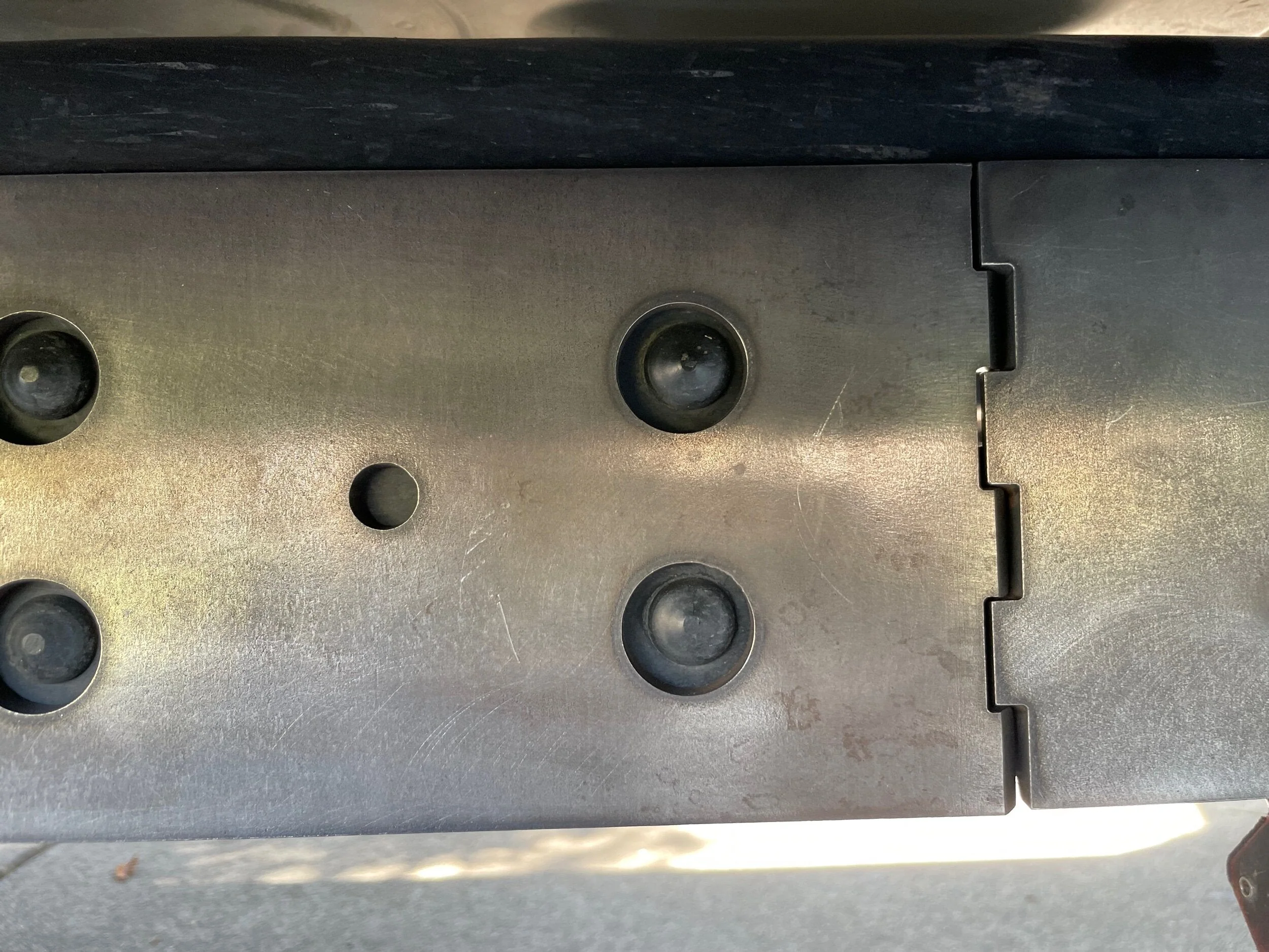 Toyota Tacoma Longbed Bolt on Rock Slider Frame Plate Kit - Image 4