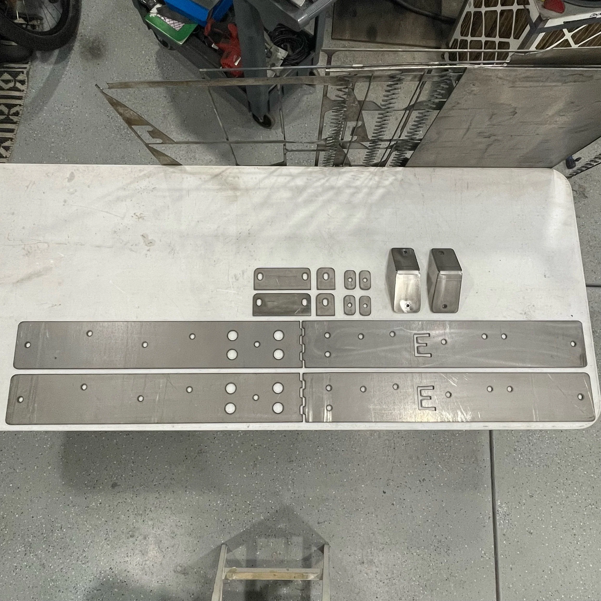 Toyota Tacoma Longbed Bolt on Rock Slider Frame Plate Kit - Image 6