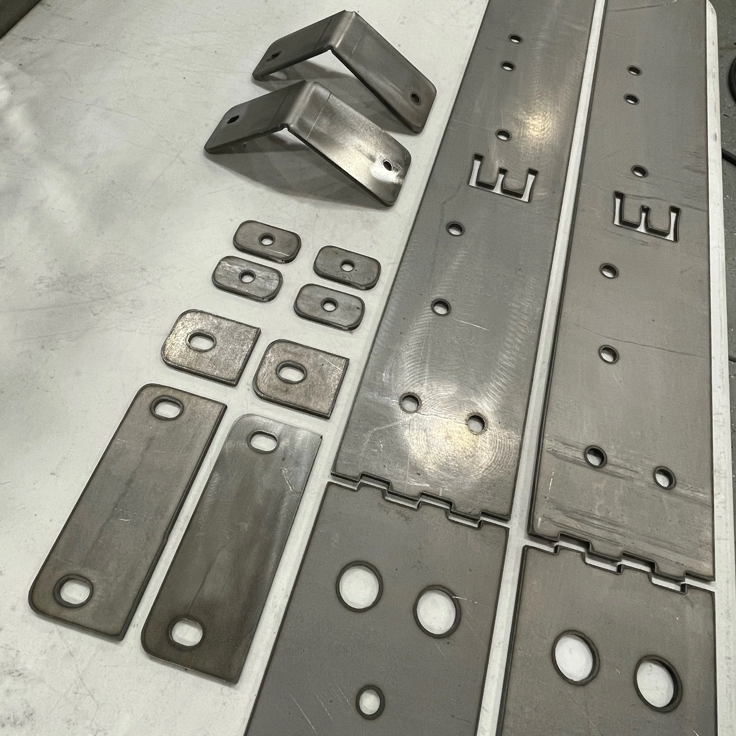 Toyota Tacoma Longbed Bolt on Rock Slider Frame Plate Kit - Image 7
