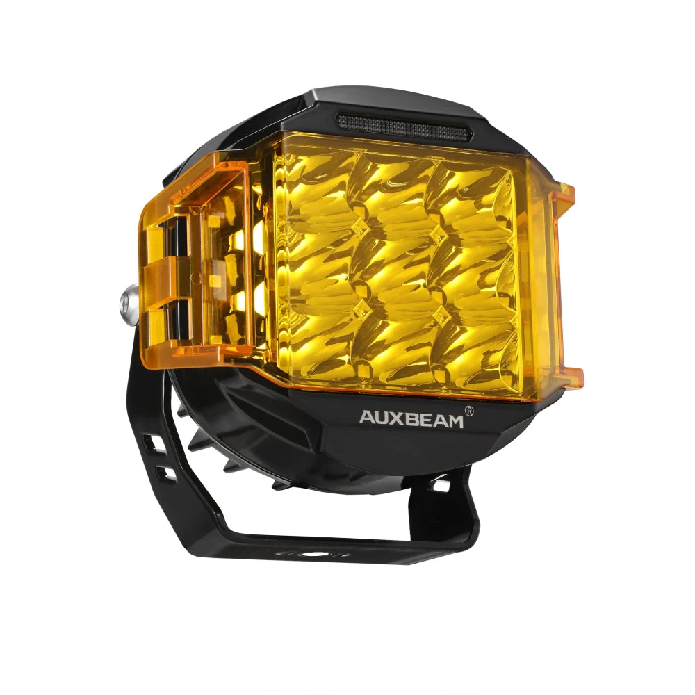 V-MAX Series Combo Beam Side Shooter LED Pod Lights with Amber DRL - Image 16